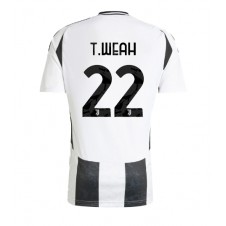 Juventus Timothy Weah #22 Hemmatröja 2024-25 Korta ärmar